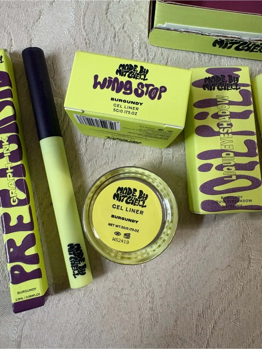 Made by Mitchell Purple Eyeliner Set Kit I See What Your Saying BNIB